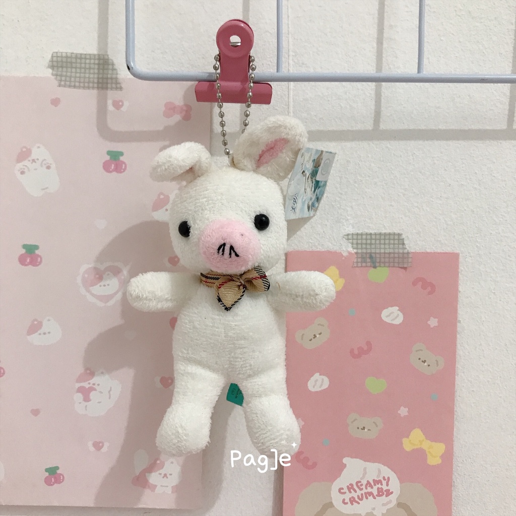 Pig Rabbit You're Beautiful Korean Drama Character [New Tag] - Plush Doll Boneka Keyring Ganci Keych
