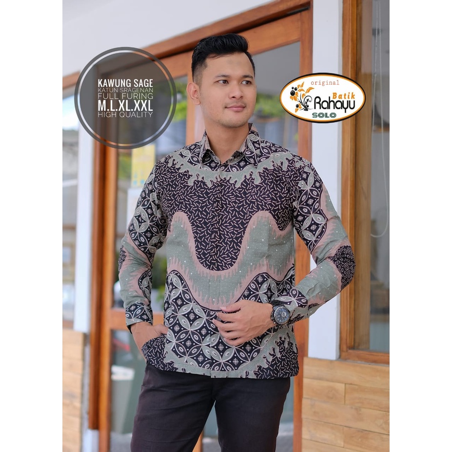 KAWUNG SAGE RAHAYU KEMEJA BATIKSOLOAMANAH LENGAN PANJANG PENDEK LAPIS FURING PREMIUM KATUN HALUS MLIWIS MERAK SOGAN MLIWIS LASEM KOPI COKLAT MLIWIS LAWASAN PARANG LUHUR PEKSI TRUNTUM SETYO LUHUR PUTIH SETYO LUHUR BIRU PARANG LASEM ADI LUHUR SEKAR JAGAD