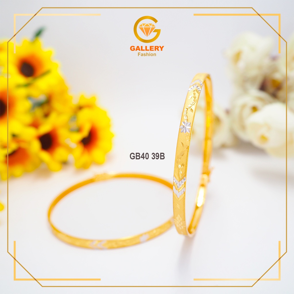 GELANG KERONCONG BANGKOK DEWASA EMAS ASLI KADAR 300/6KARAT (6K) DAN 375/8KARAT (8K) KODE GB40 39B VA