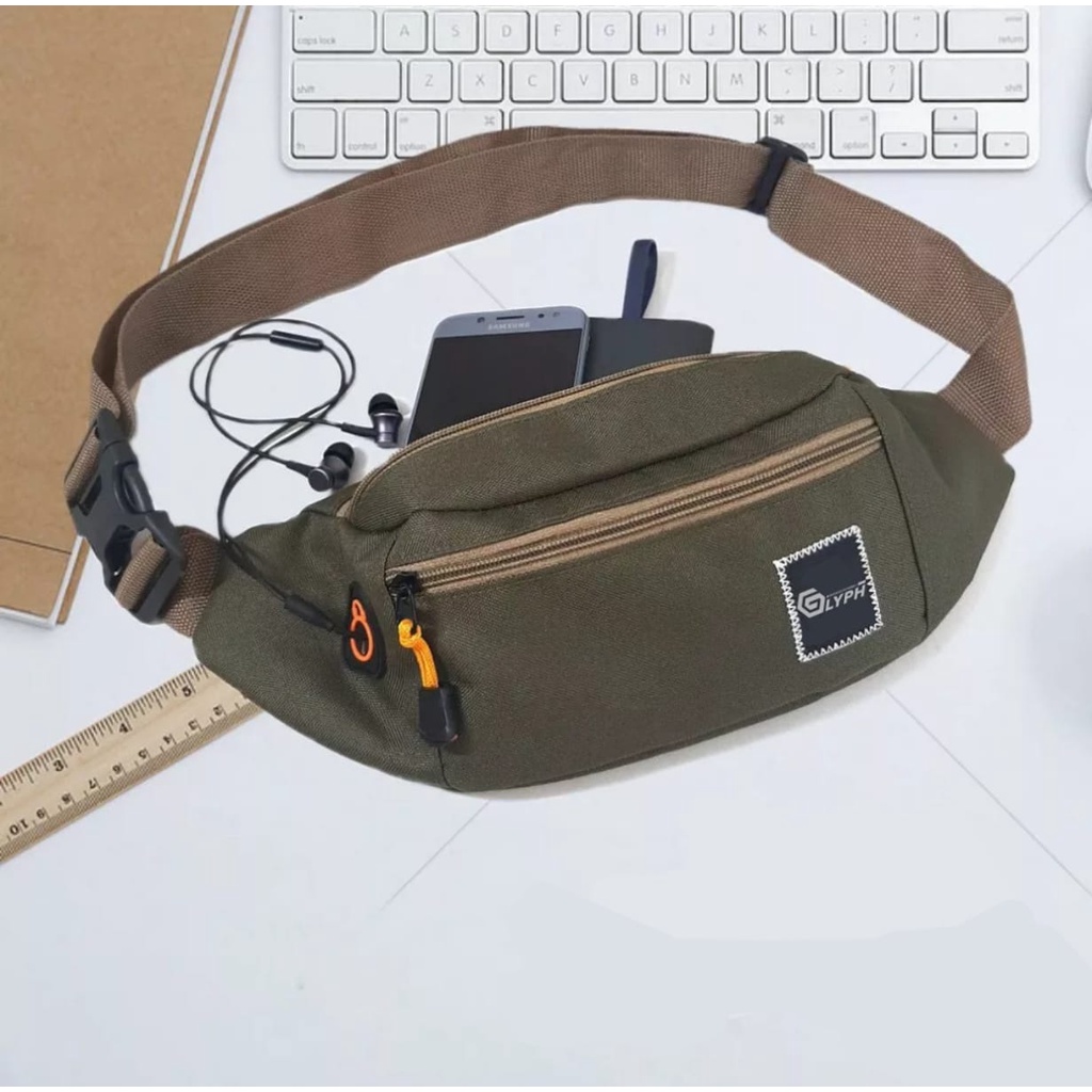 Waist Bag Tas Selempang Pria - Cross Body Tas Punggung Tas Dada - Sling Bag Tas Pria Tas Wanita