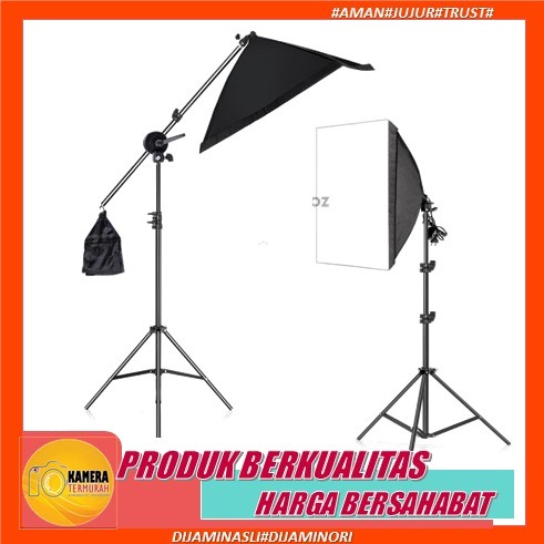 Paket softbox Boom arm light stand