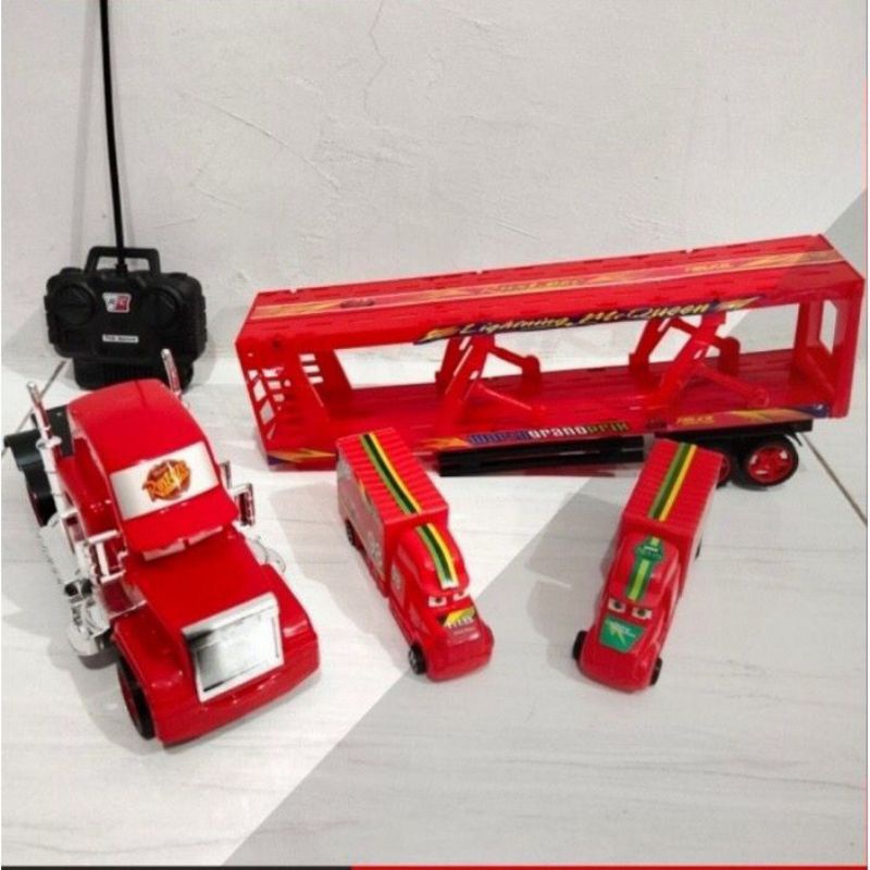 MTHU - Mainan Rc Truk Cars Mcqueen Truck Trailer Mc Queen 757 21