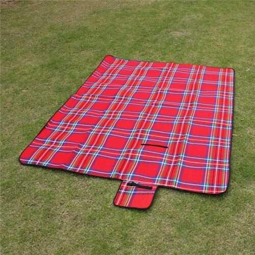 Matras Camping Lipat Oxford Waterproof Picnic Blanket 1.5x2 m - V15 - Mix Color