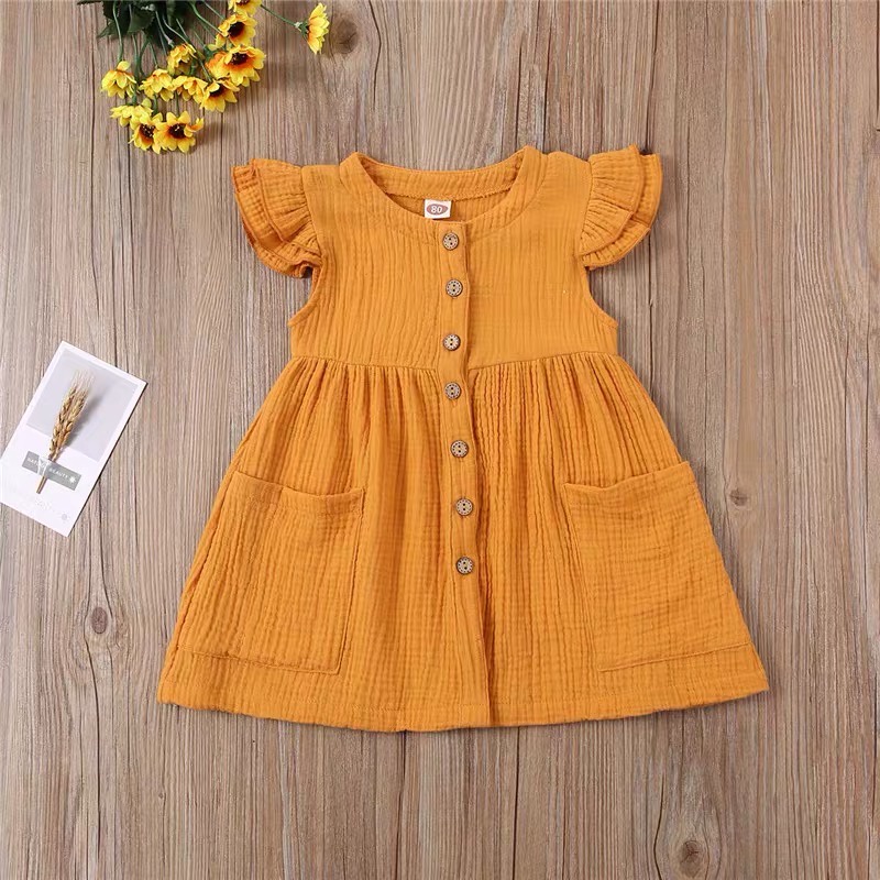 BabyGo DRESS ANAK BAYI SHENNA CRINGKEL PREMIUM 100%cotton