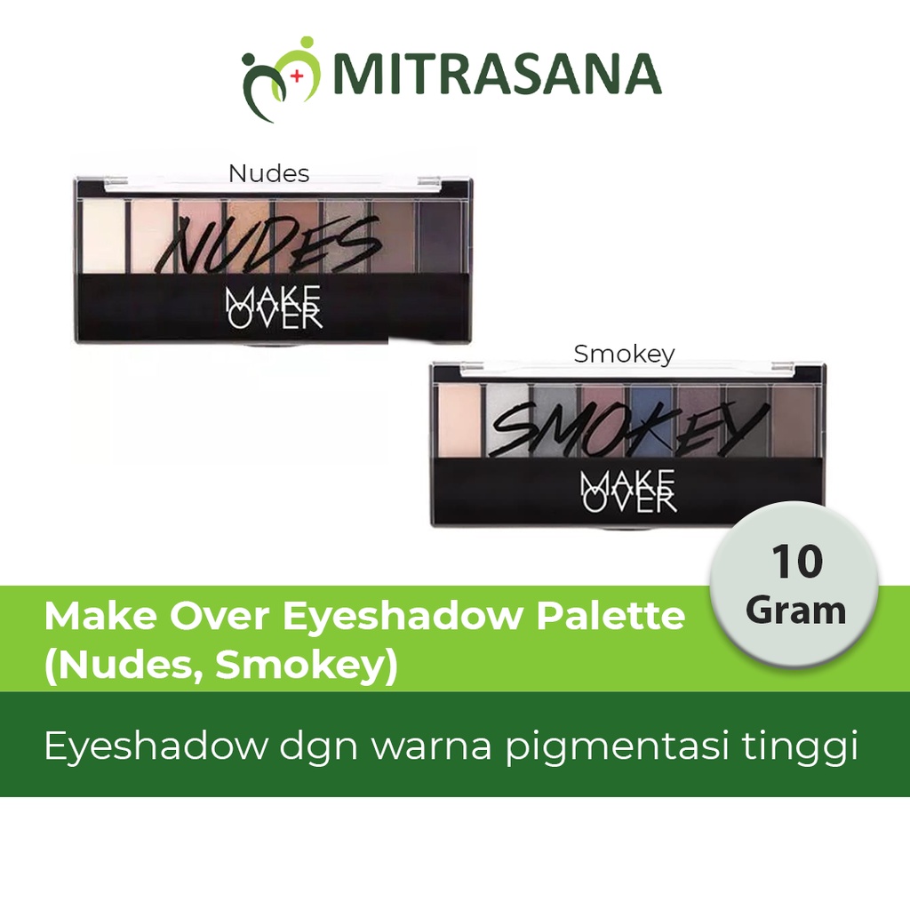 Make Over Eye Shadow Palette 10 G