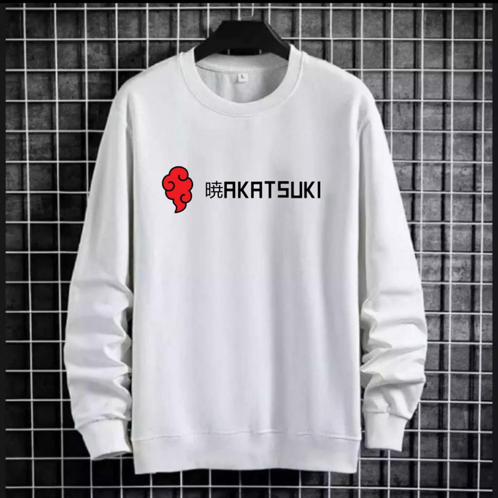 BAJU PRIA/WANITA UNISEX LENGAN MODEL AKATSUKI ANIME NARUTO / FASHION PRIA / KUALITAS BAJU BAGUS / BAJU MURAH TERLARIS