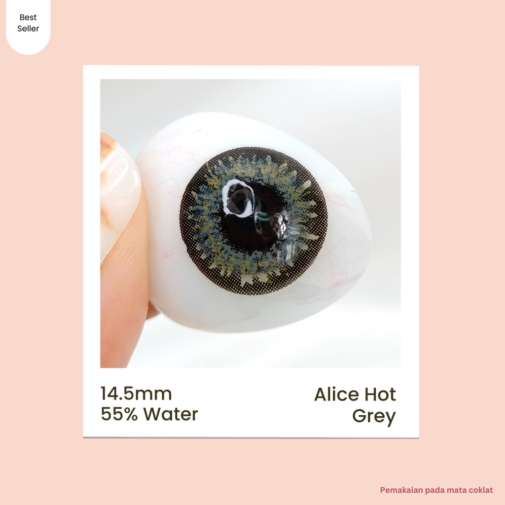 Softlens warna Alice Hot by she