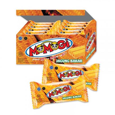 

11.11 Promo Brand MOMOGI Stick Makanan Ringan Ekstrudat - Netto 20 pcs x 6 gr Jagung Bakar 1 Dus