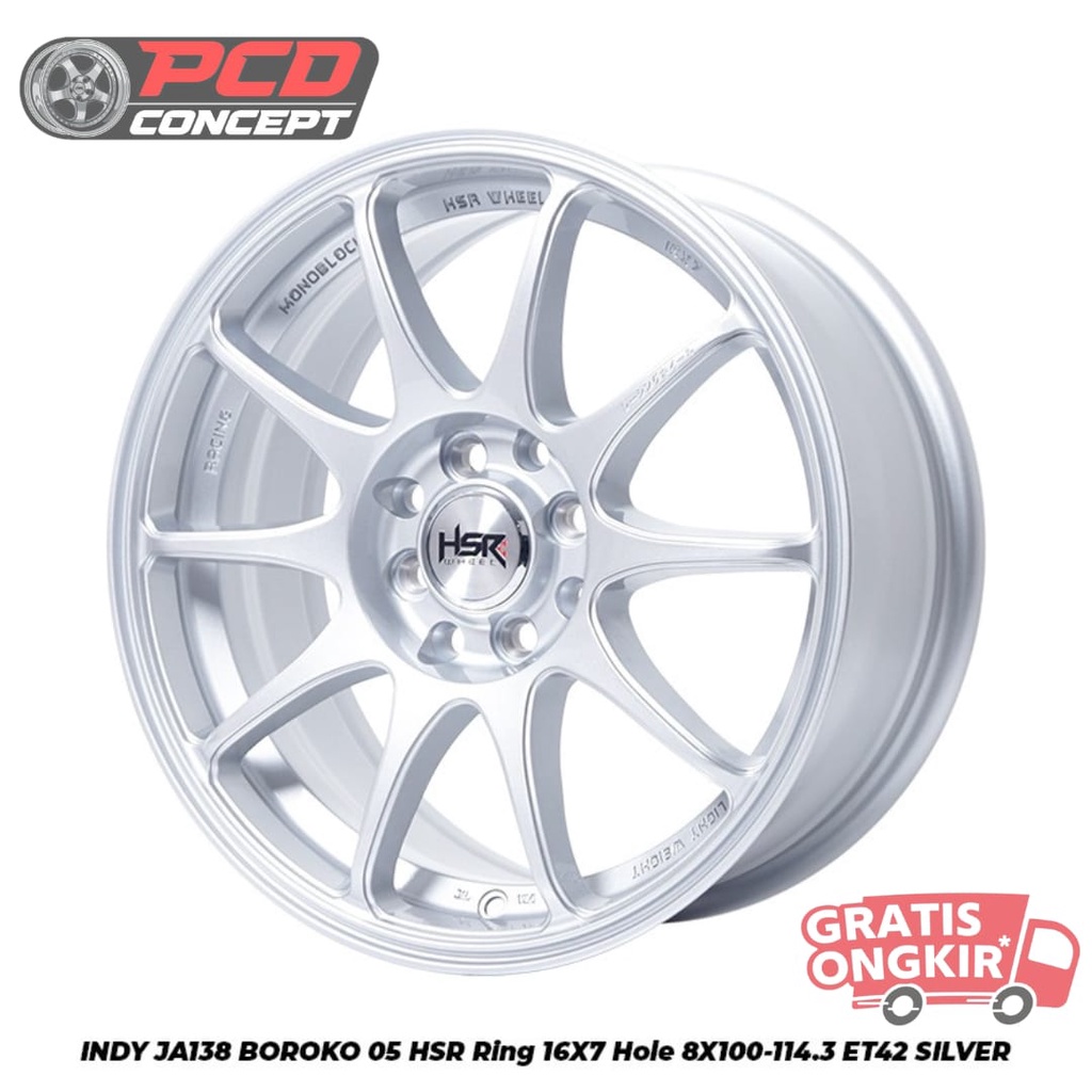 VELG RACING R16 MOBILIO LIVINA AVANZA VIOS CITY R16 TERBARU SURABAYA