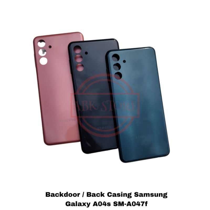 TUTUP BELAKANG BACKDOOR BACKCOVER SAMSUNG GALAXY A04S A047F HOUSING BACK CASING