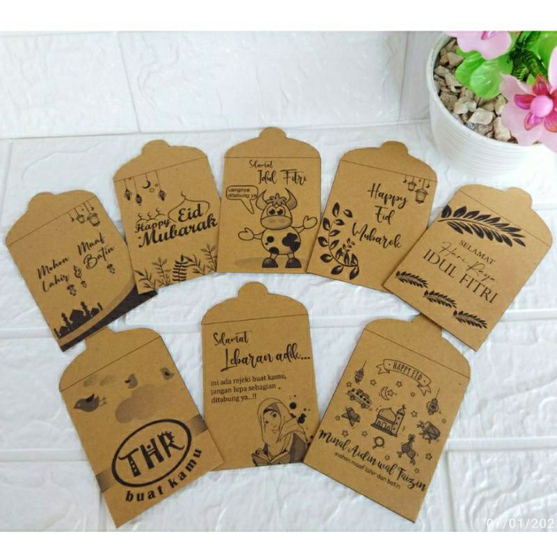 

Amplop lebaran kraft..viral