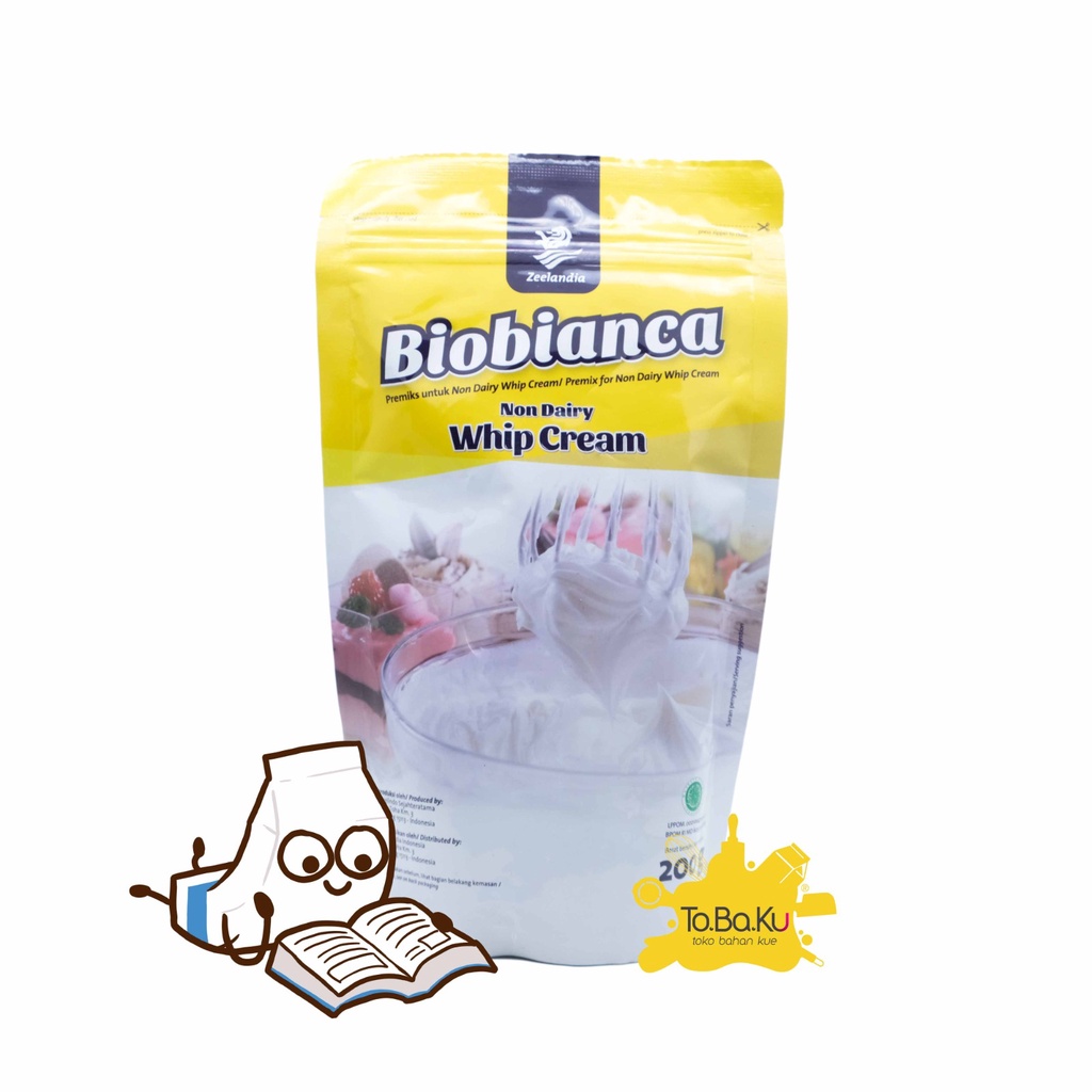 

BioBiancan Whip Cream Non Dairy Vanilla 200gr