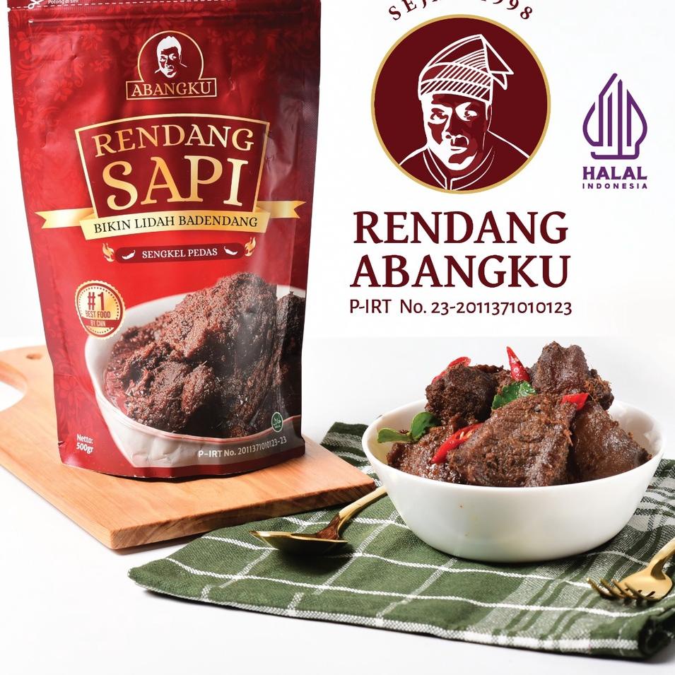 

✪ Rendang Padang Daging Sapi Asli by ABANGKU Halal PIRT bumbu melimpah - siap kirim seIndonesia dan export keluar Indonesia ☞