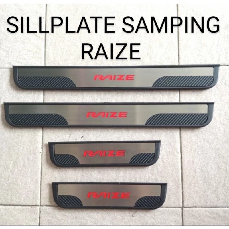 SILLPLATE SAMPING RAIZE NON LAMPU