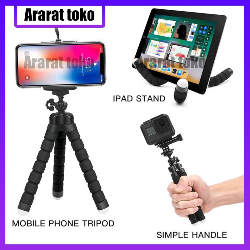 Tripod Spider Mini - Tripod Gorila Mini - Tripod Gorila HP Holder Flexible - Spider Tripod - Tripod 