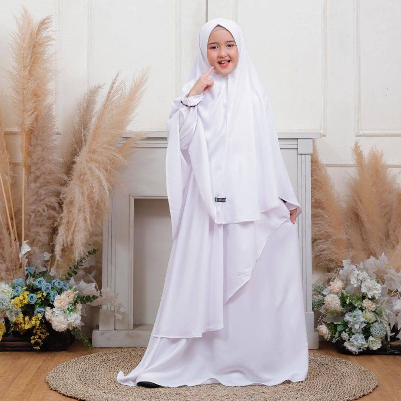 Rayya Series 2 Lebaran 2023 by Original Luthfia Kids / Gamis Set Hijab