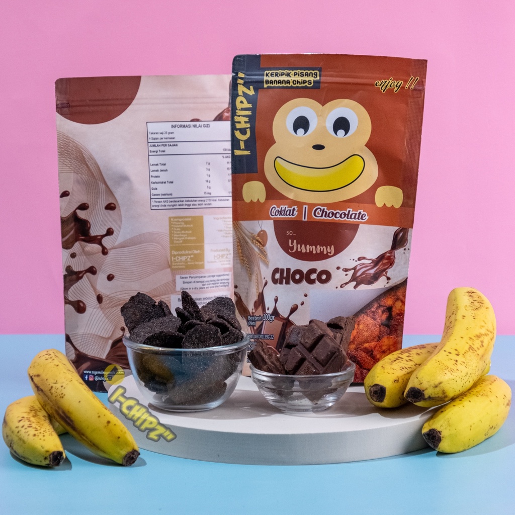

I-CHIPZ" Keripik Pisang Coklat Kualitas Rasa Premium