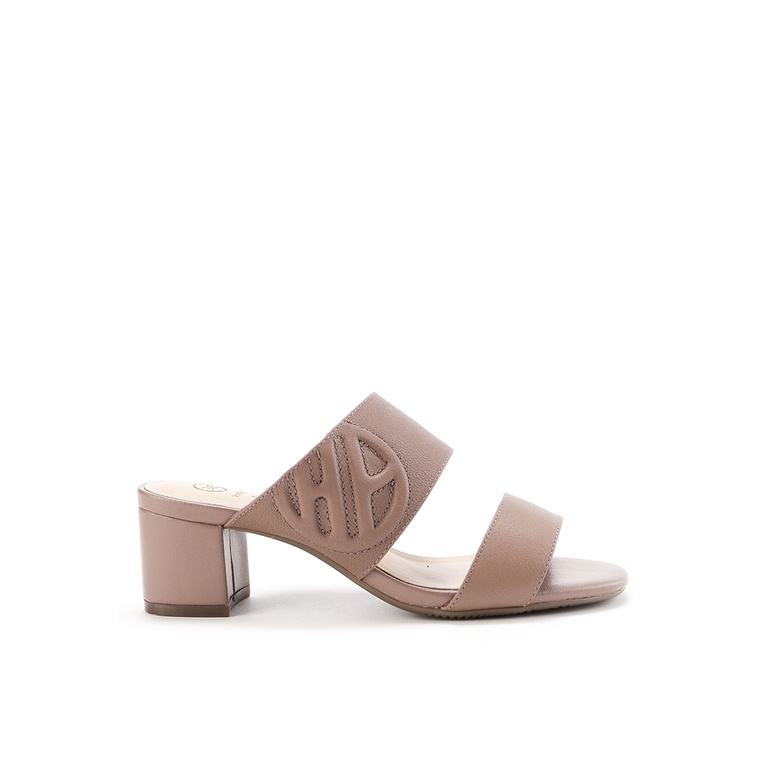 Sepatu Heels Hush Puppies Original Leather insole Slop Kantor Kasual 100% Asli Belinda Summer Wanita