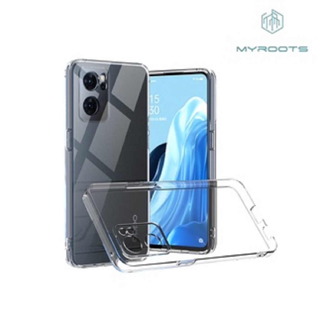 Myroots Clear Case For Oppo Reno 8 7 6 Pro + - 4 Pro - 4F - 5F A94 F19 PRO - 2 - 2F - F11 Pro 4g 5g - Plus + Protector Camera Kamera Soft Tpu Casing