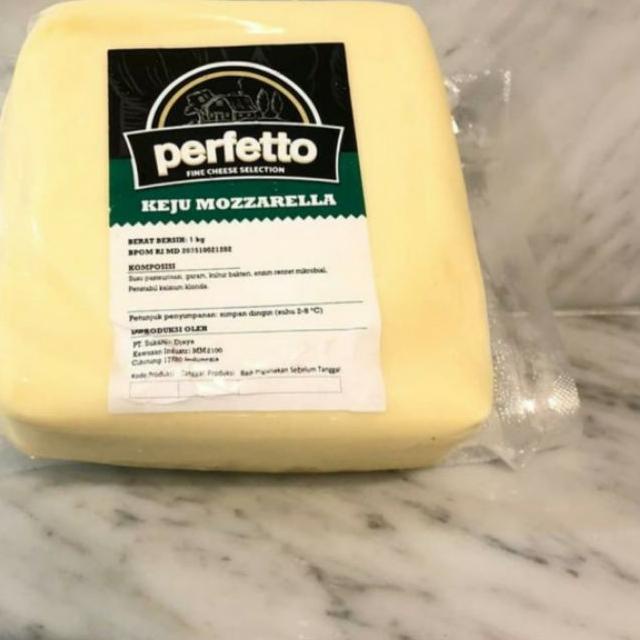 

ⅎ Keju Mozarella Perfetto 1KG / Mozzarella Cheese perfetto 1kg ♜