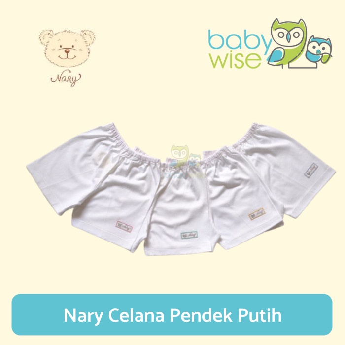 Nary Celana Pendek Putih