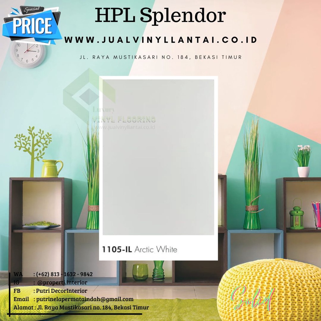 HPL Splendor Solid IL - finishing furniture