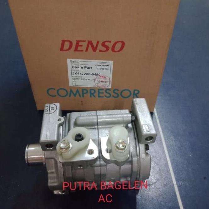 Kompresor Compresor Ac Mobil Apv Arena Single Denso