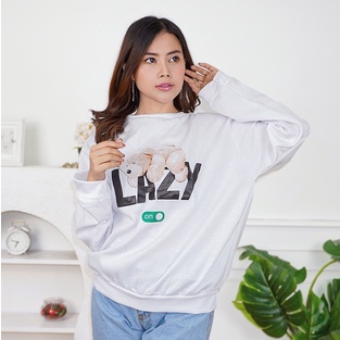 FLEECE SWEATER OVERSIZE LAZY