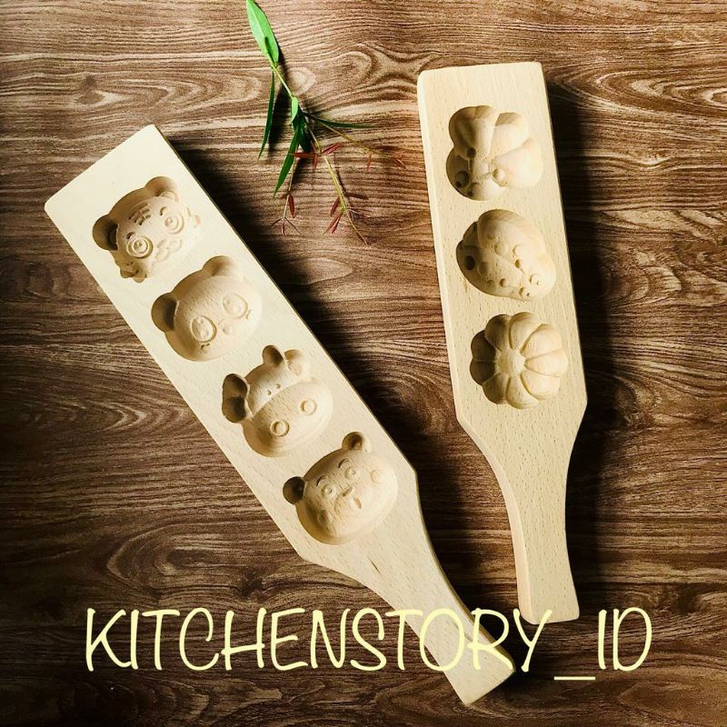 Cetakan Kayu Kue Angku / Kue Bangkit Karakter Kayu / Cetakan Nastar / Cetakan Kue Kacang/ Cetakan Ag