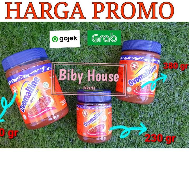 

ⅎ Selai OVOMALTINE 380 gr/ 230 gr / 680 gr /Ovomaltine crunchy cream/ ovomaltin TERMURAH ⅎ