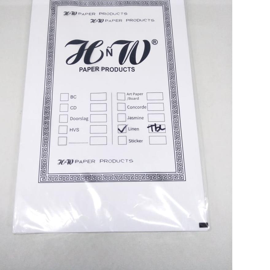 

✨Grosir✨ KERTAS PRINT PIAGAM / SERTIFIKAT LINEN PUTIH F4 ISI 50 LEMBAR murah