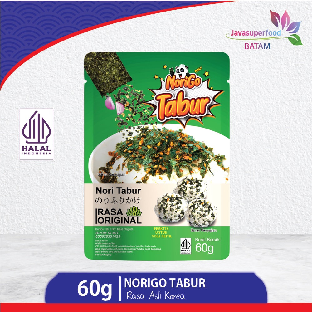 

Nori Tabur Rumput Laut Panggang 60g (BTM)