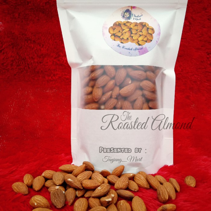 

Best Seller Promo Kacang Almond Panggang Organik 1 KG - 1/2 kg