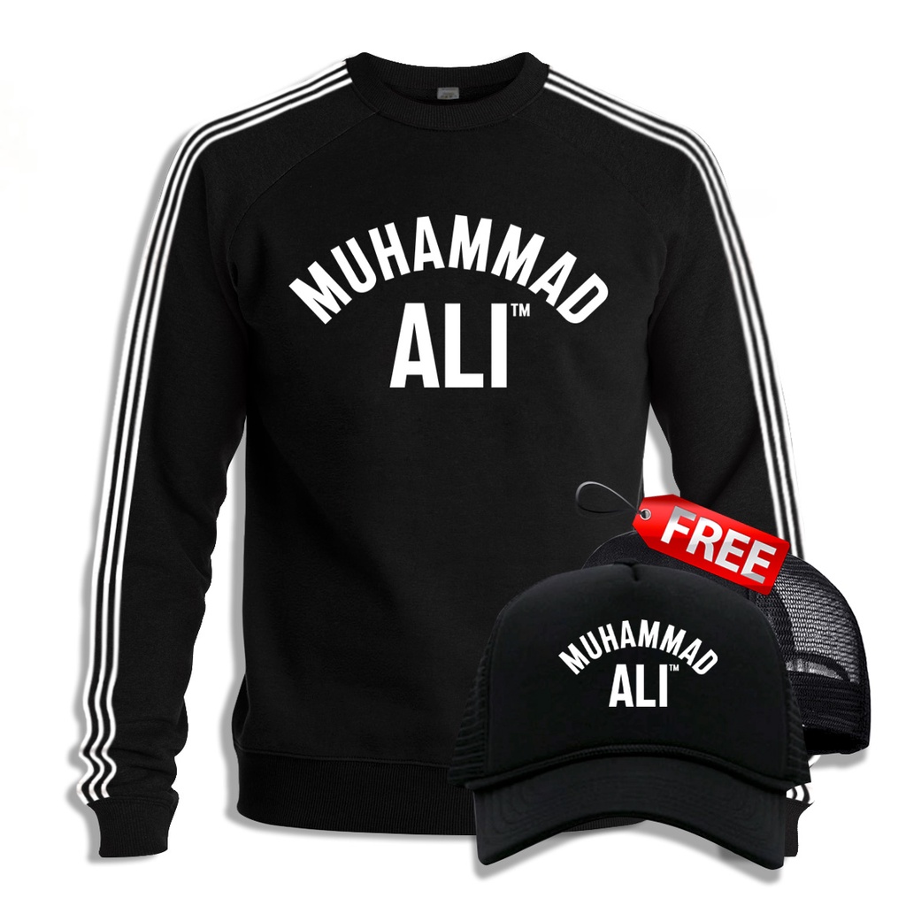 Sweater Crewneck Pria Adidas X Muhammad Ali All Size - S M L XL XXL
