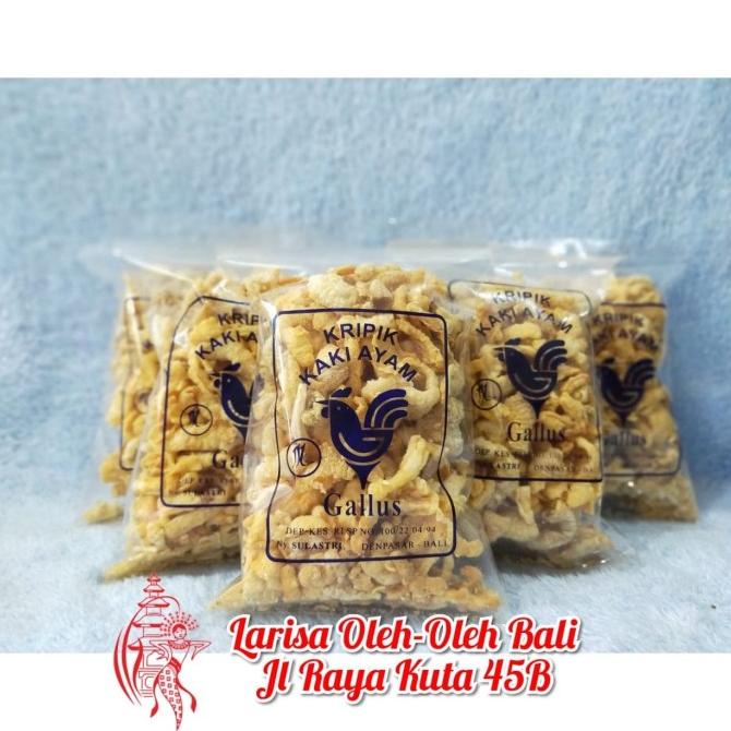 

favorit] Keripik Ceker Khas Bali 150gr- Galus