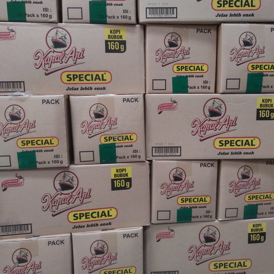 

1 Dus Kopi Kapal Api Spesial 20 Pcs X 160 Gr