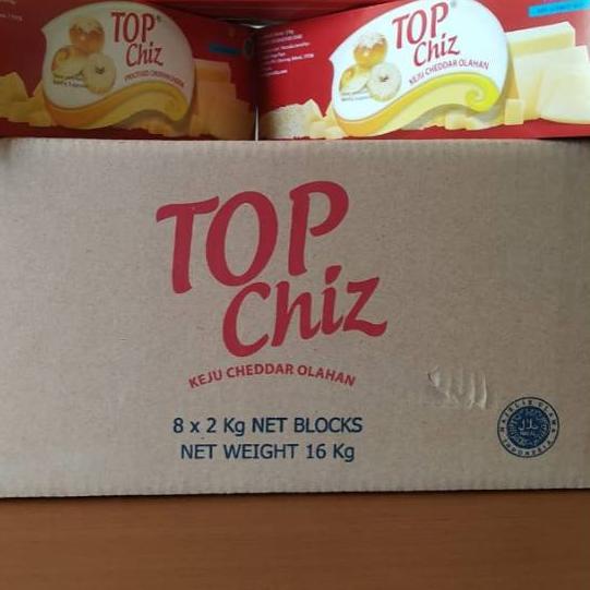 

❄ Keju Topchiz Cheddar 2kg Top Chiz ♞