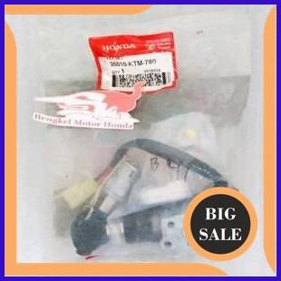 Key Set Kunci Kontak Motor Honda Supra X 125 PGM FI Lama Ori AHM 35010KTM780 1M4R23 perkakas