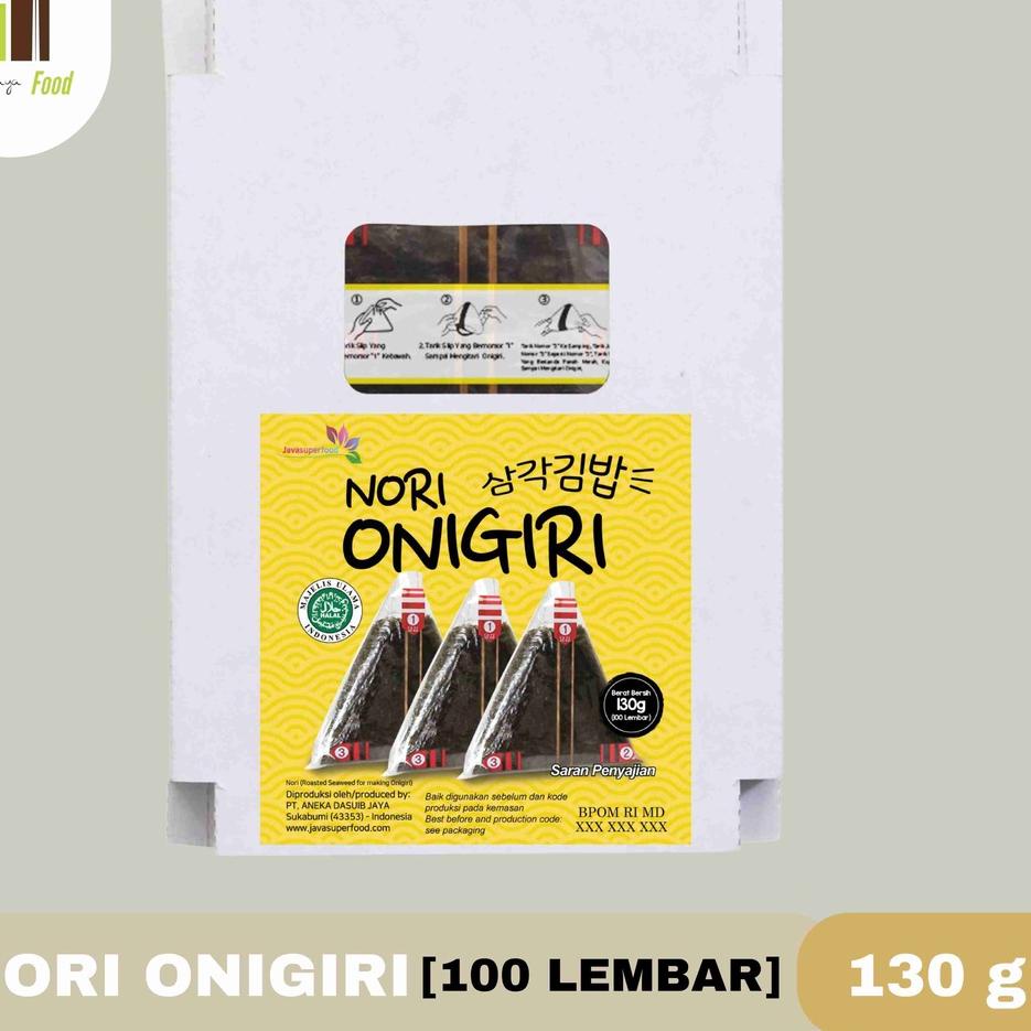 

☋ NORI ONIGIRI | NORI WRAPPER KHUSUS BUNGKUS NORI TRIANGLE / SUSHI NORI LEMBAR ➻