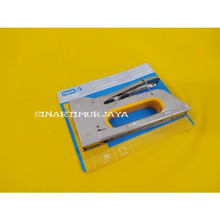 Terlaris Staples Staples Tembak Manual Gun Tacker Rapide R23 R-23