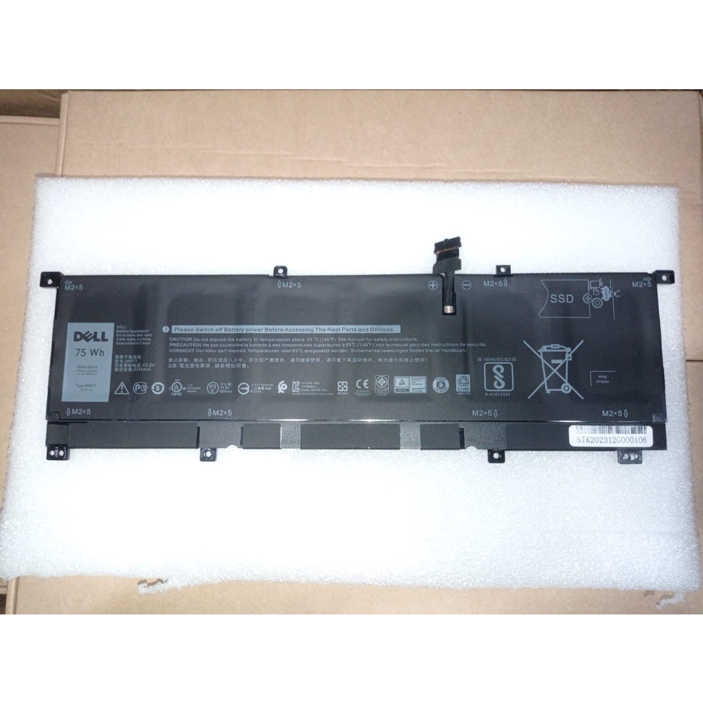 Baterai Dell XPS 15 9575 Precision 5530 2in1 0TMFYT 8N0T7