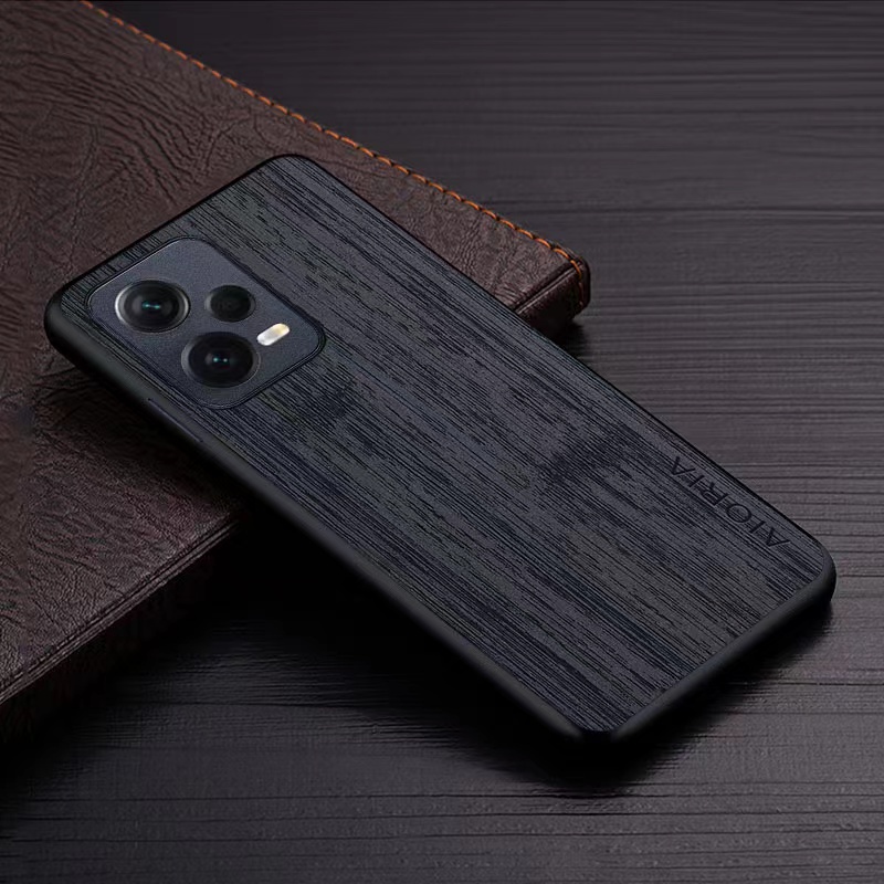 POCO X5 5G X5 PRO 5G SOFT CASE WOOD TEXTURED AIORIA ORIGINAL