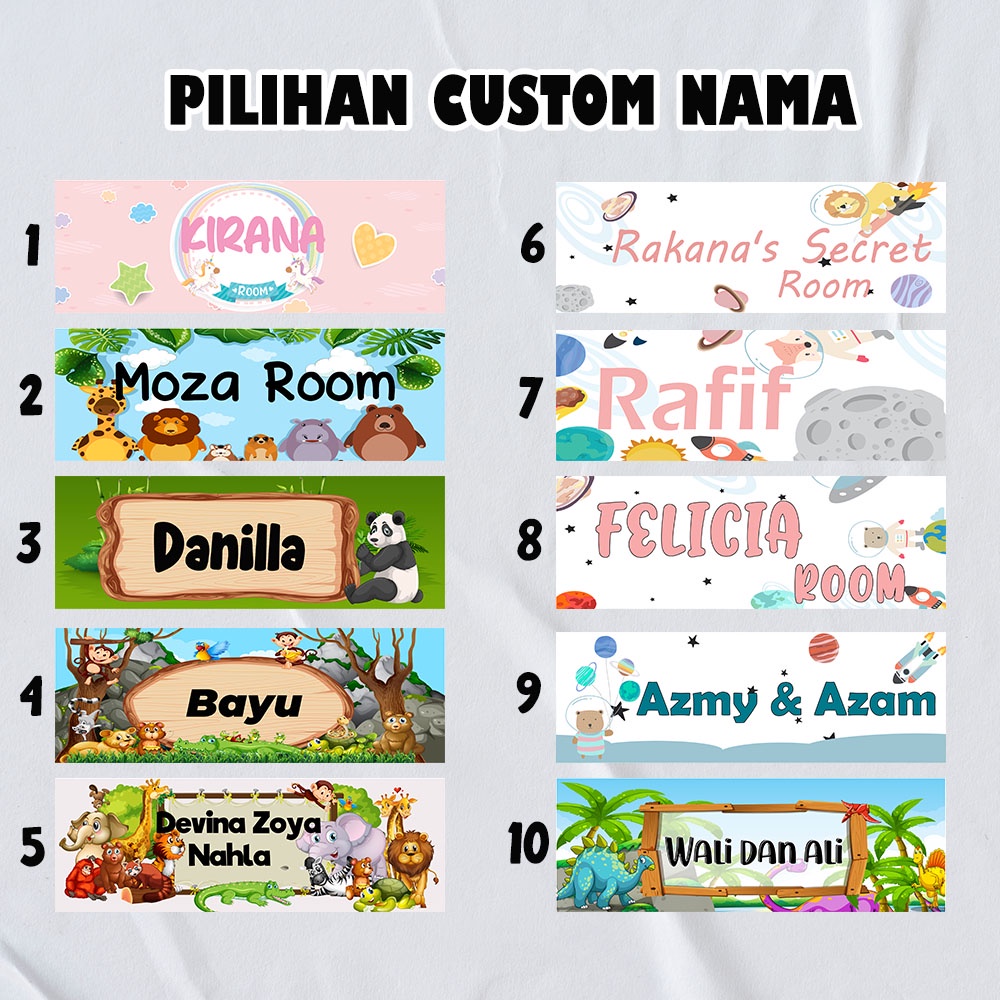 PAKET DEKORASI KAMAR ANAK - PAKET HEMAT STIKER DINDING HIASAN DINDING POSTER