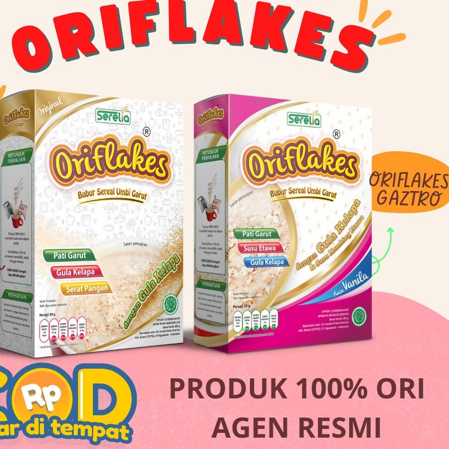 

Terbaru✔️✔️Oriflakes Sereal 900 gr solusi Asam Lambung, Maag Kronis, Obat Maag Ampuh