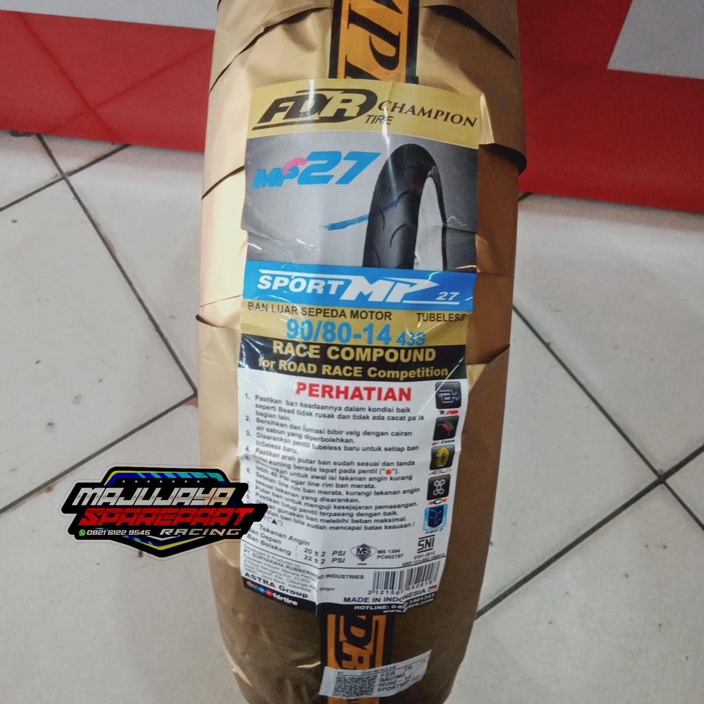 BAN FDR SPORT MP 27 90 80 14 RACE COMPOUND ROAD RACE