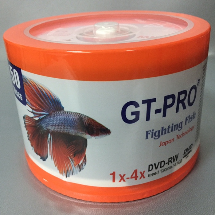 Dvd-Rw Gt-Pro 4.7Gb Dvdrw Kosong 4.7 Gb Gtpro Spindle 50 Pcs