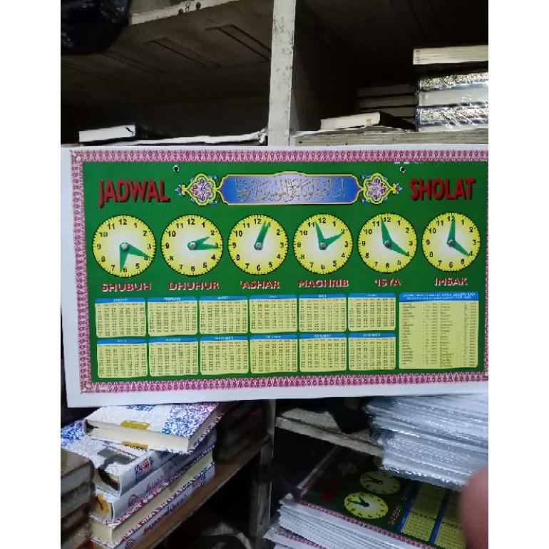 

Jadwal sholat Papan Jadwal Shalat Manual Lengkap