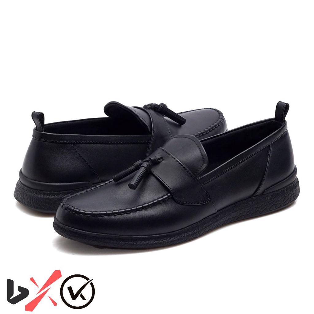 VASCO BLACK SERIES| Kenzios x Benjameen | Sepatu Loafer Classy Exclusive