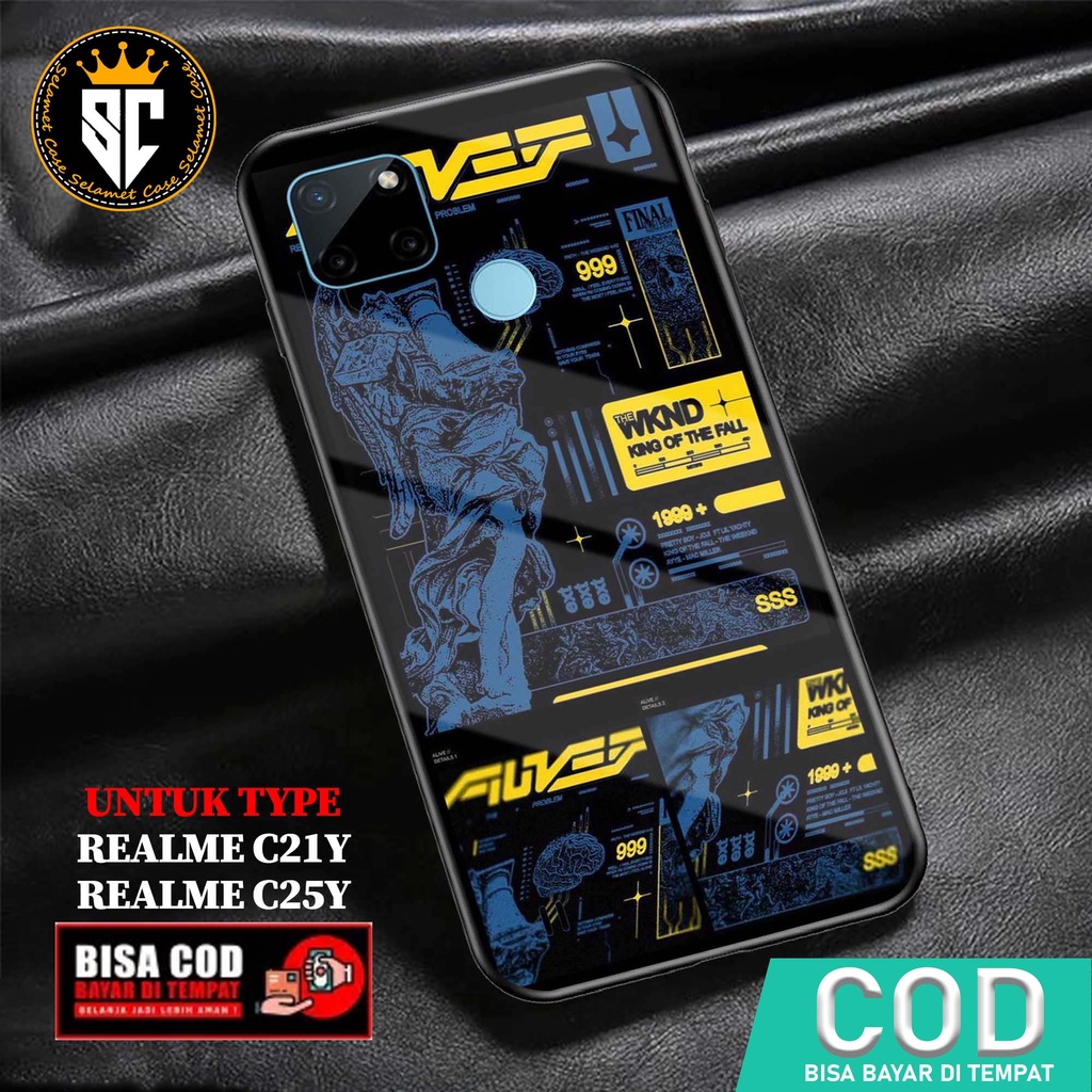 Case Realme C21Y C25Y Casing Realme C25Y C21Y Selamet Case [ASTRONT] Case Glossy Case Aesthetic Cust