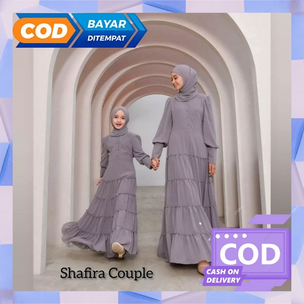 Sarimbit Keluarga Nibras 2023 Estela Navy / Baju Couple Keluarga Terbaru Nibras Family Estella Navi 